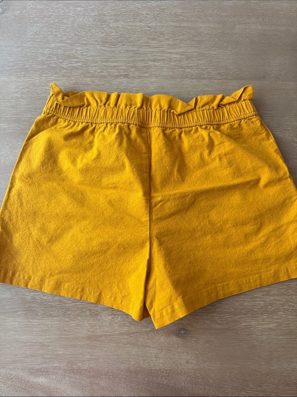 EXPRESS High Rise Linen Shorts | L - Picture 5 of 5